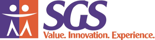 SGS Technologie logo: Value. Innovation. Experience.